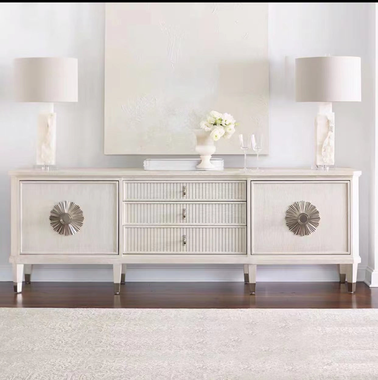 Solid Acacia Console - 4 Seasons Home Gadgets