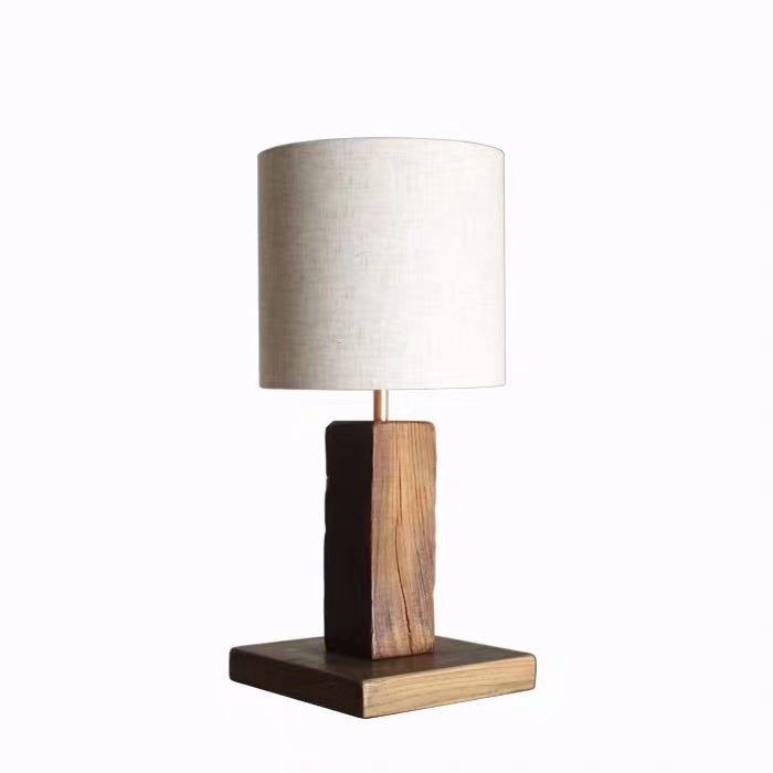 Solid Log Table Lamp Set - 4 Seasons Home Gadgets