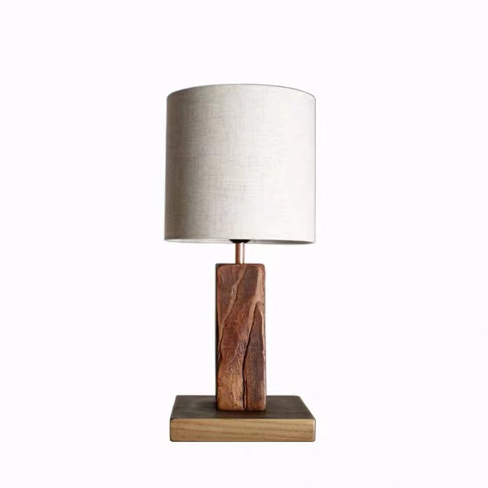 Solid Log Table Lamp Set - 4 Seasons Home Gadgets