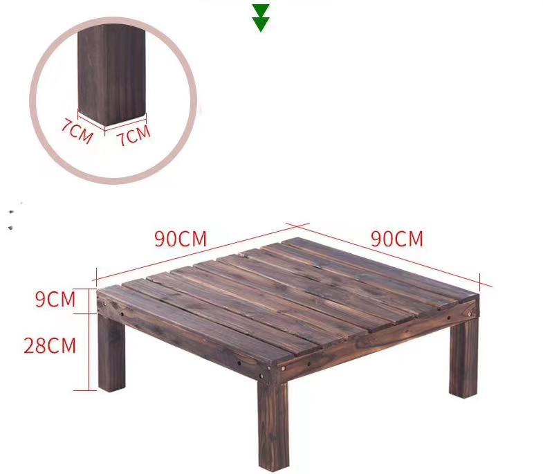 Solid Teak Wooden Deck & Fence Panels Set - 4 Seasons Home Gadgets