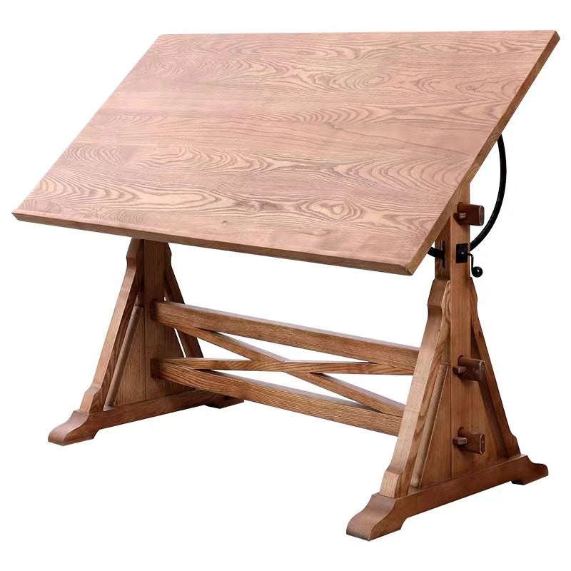 Solid Wood Adjustable Drafting Table - 4 Seasons Home Gadgets