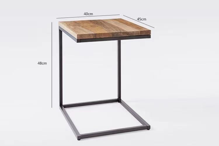 Solid Wood C End Table - 4 Seasons Home Gadgets