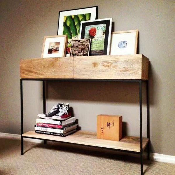 Solid Wood Console Table - 4 Seasons Home Gadgets