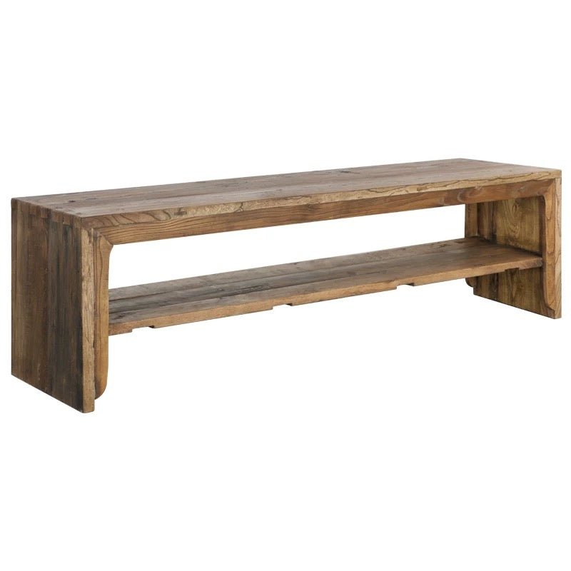 Solid Wood Console Table & TV Stand - 4 Seasons Home Gadgets