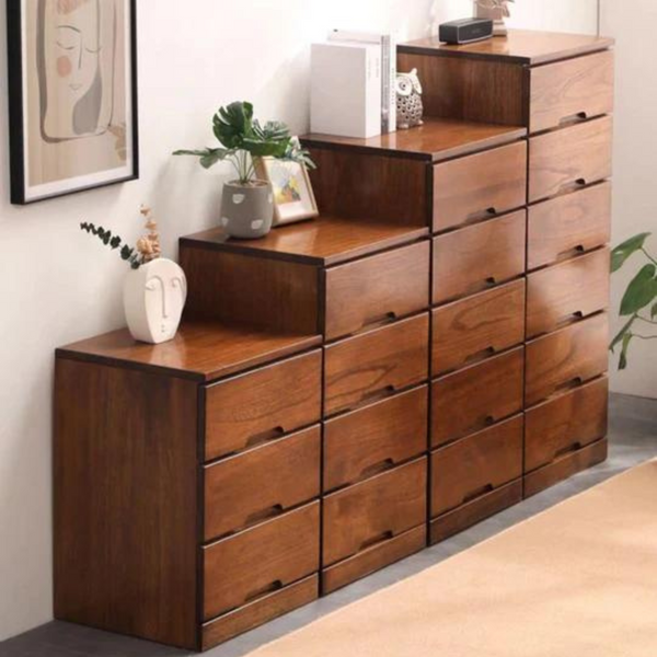 Solid Wood Drawer Chest - 4 Seasons Home Gadgets