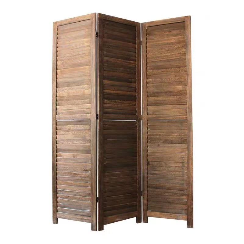 Solid Wood Folding Room Partition Divider - 4 Seasons Home Gadgets