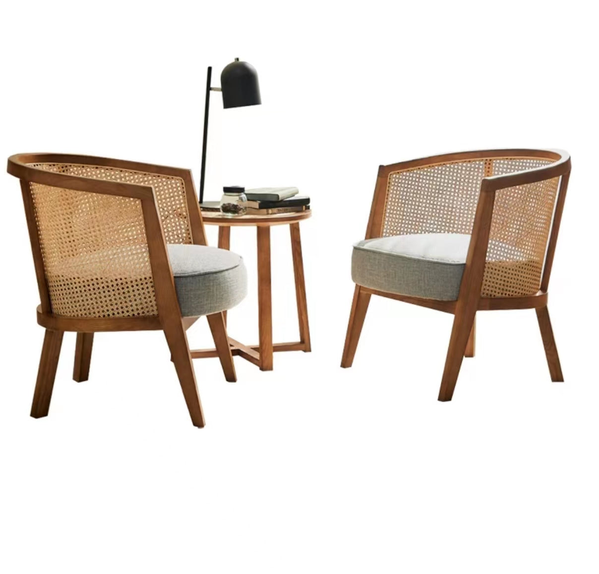 Sonnet Wide Armchair & Side Table Set - 4 Seasons Home Gadgets