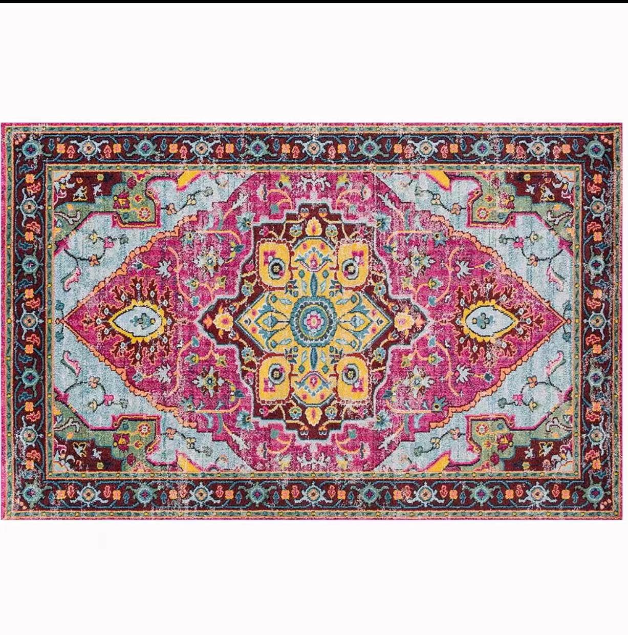 Southwestern Indigo Area Rug - 4 Seasons Home Gadgets