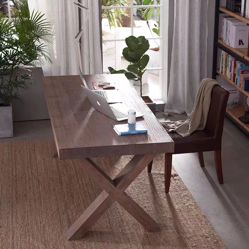 St. John Solid Wood Trestle Table - 4 Seasons Home Gadgets