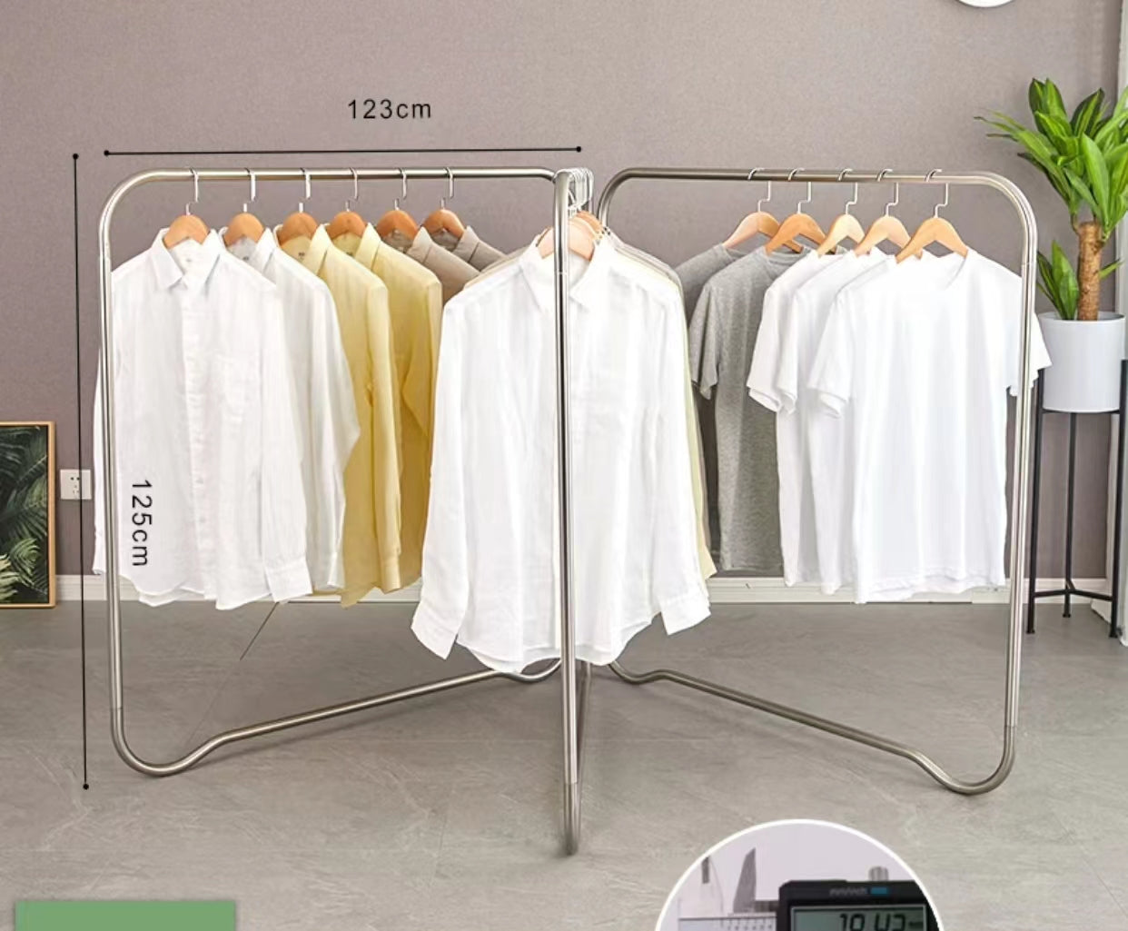 Stainless Steel Folding Drying Rack - 4 Seasons Home Gadgets