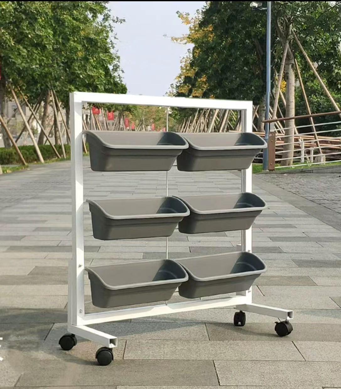 Steel Planting Gardening Stand - 4 Seasons Home Gadgets