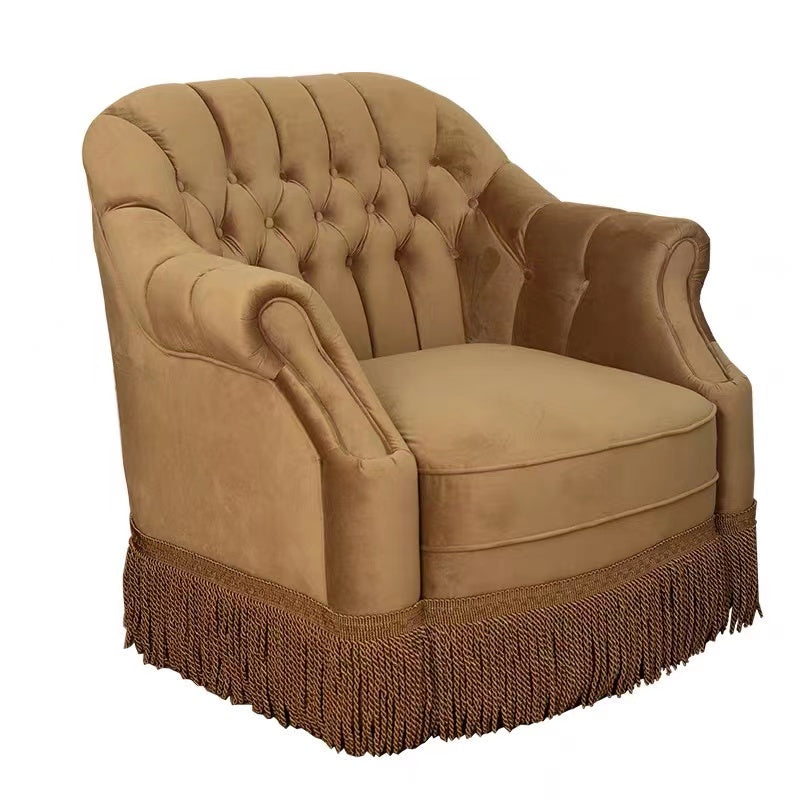 Super Soft Oversize Velvet Swivel Barrel Chair - 4 Seasons Home Gadgets