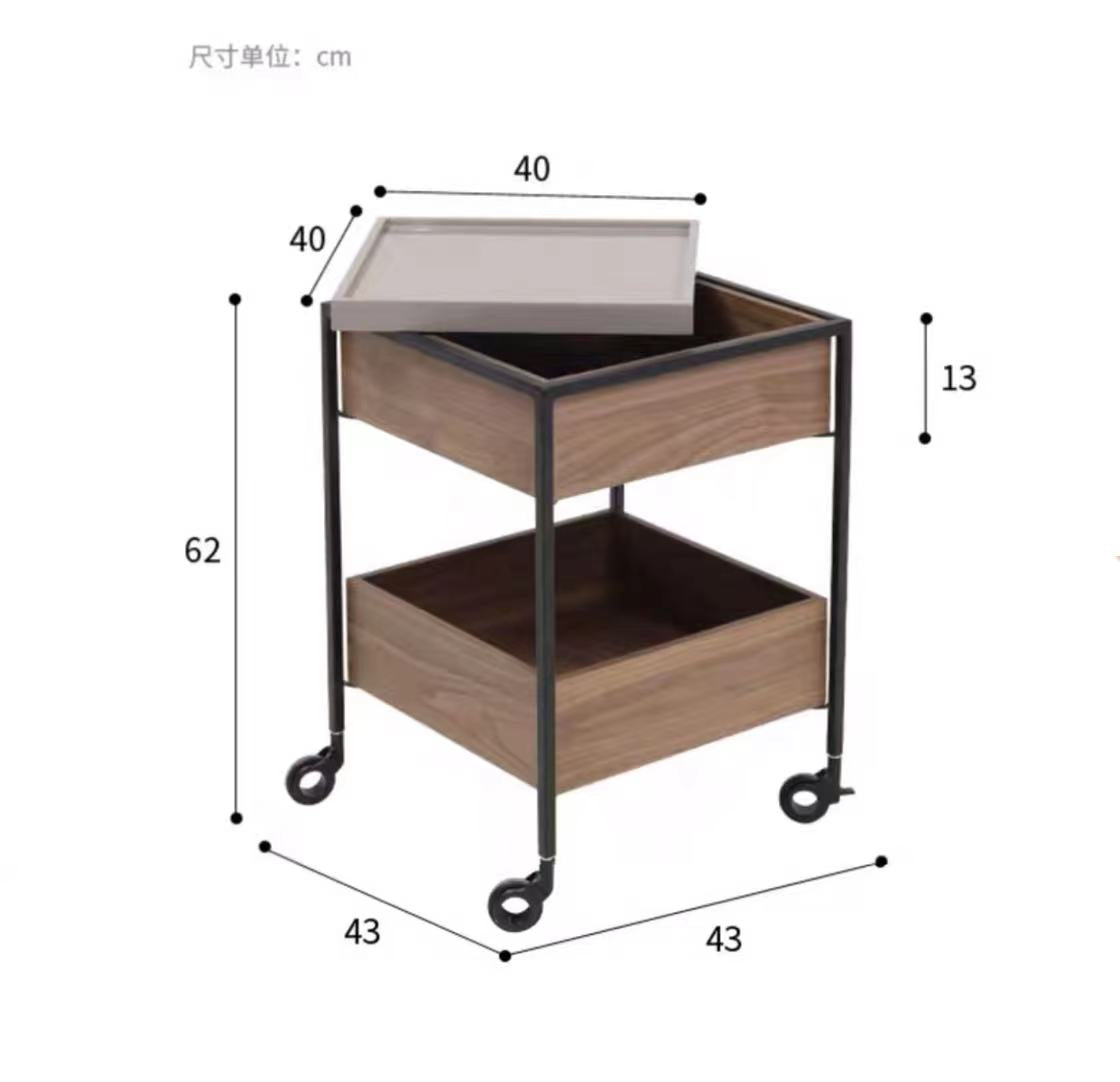 Table Top Tray Storage Cart - 4 Seasons Home Gadgets