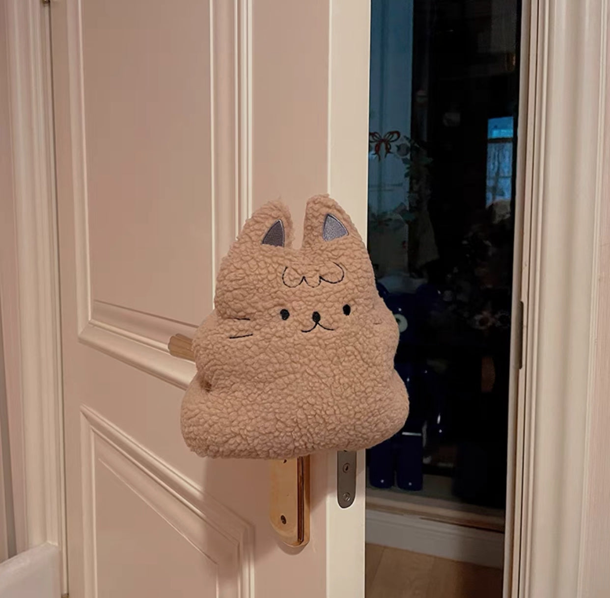 Teddy Bear Fabric Door Stopper - 4 Seasons Home Gadgets