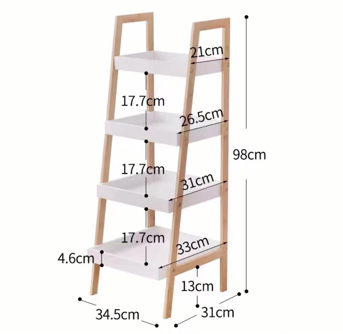 Tray Top Ladder Storage Rack - 4 Seasons Home Gadgets