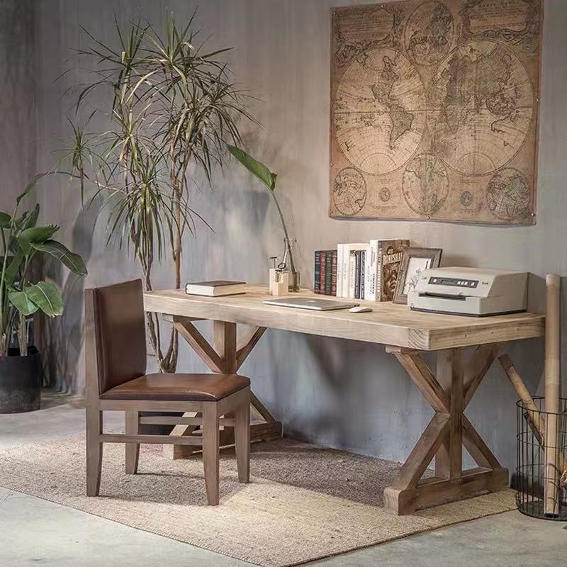 Trestle Pine Work Desks - 4 Seasons Home Gadgets