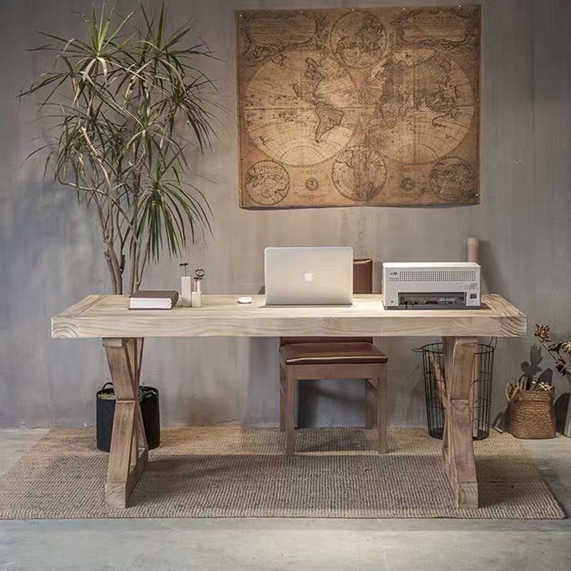 Trestle Pine Work Desks - 4 Seasons Home Gadgets