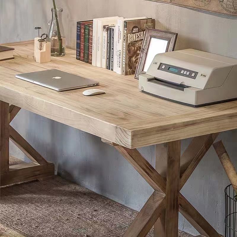 Trestle Pine Work Desks - 4 Seasons Home Gadgets