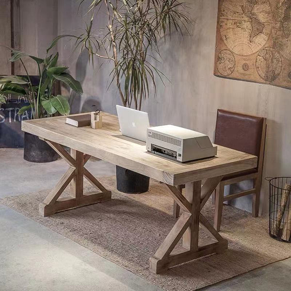 Trestle Pine Work Desks - 4 Seasons Home Gadgets