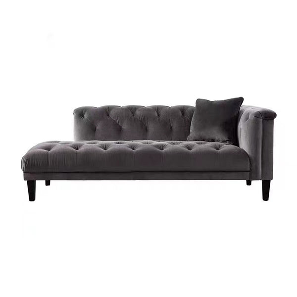 Tufted Chaise Lounge - 4 Seasons Home Gadgets