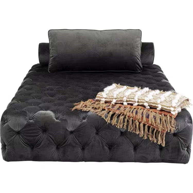 Tufted Low Platform Day Bed - 4 Seasons Home Gadgets