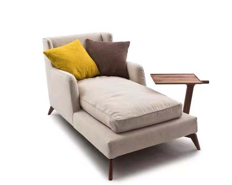 Two Arm Square Chaise Lounge - 4 Seasons Home Gadgets