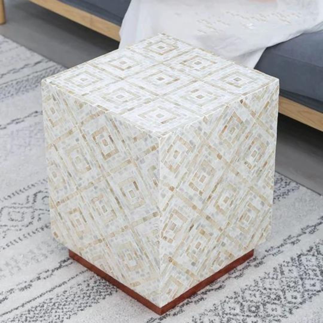 Seashell Side Table - 4 Seasons Home Gadgets