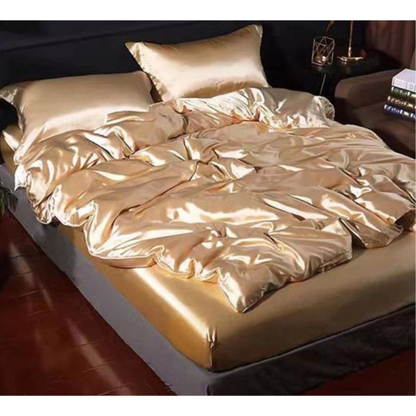 Satin Bedding Set - 4 Seasons Home Gadgets