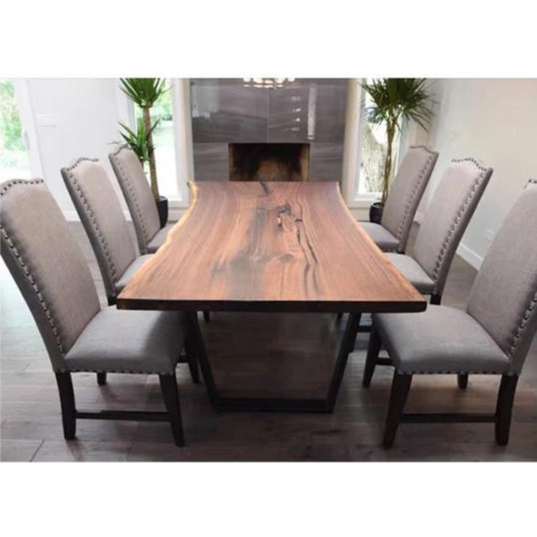 160-280cm Pine Wood Trestle Dining Table - 4 Seasons Home Gadgets