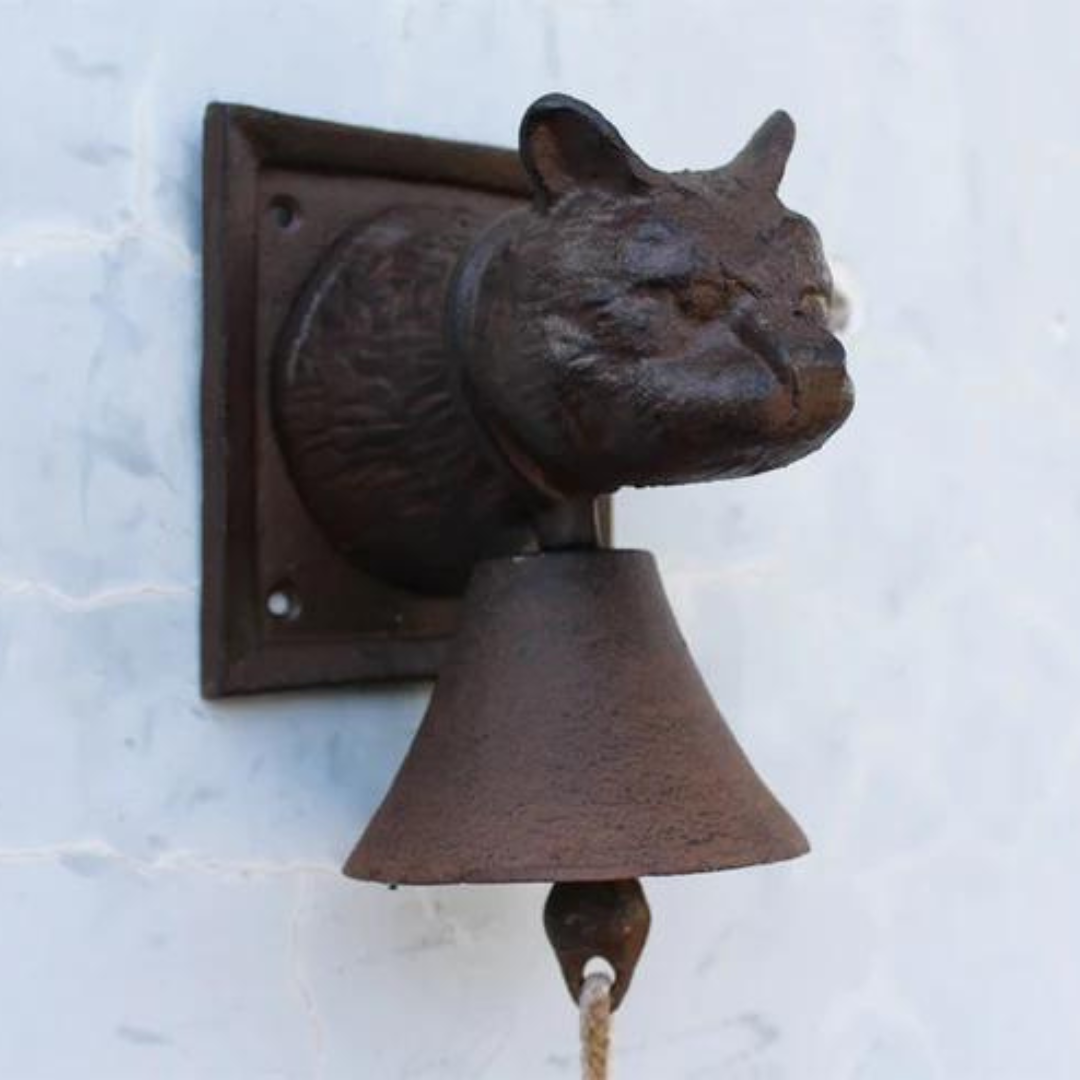 Iron Cat Ringing Bell - 4 Seasons Home Gadgets