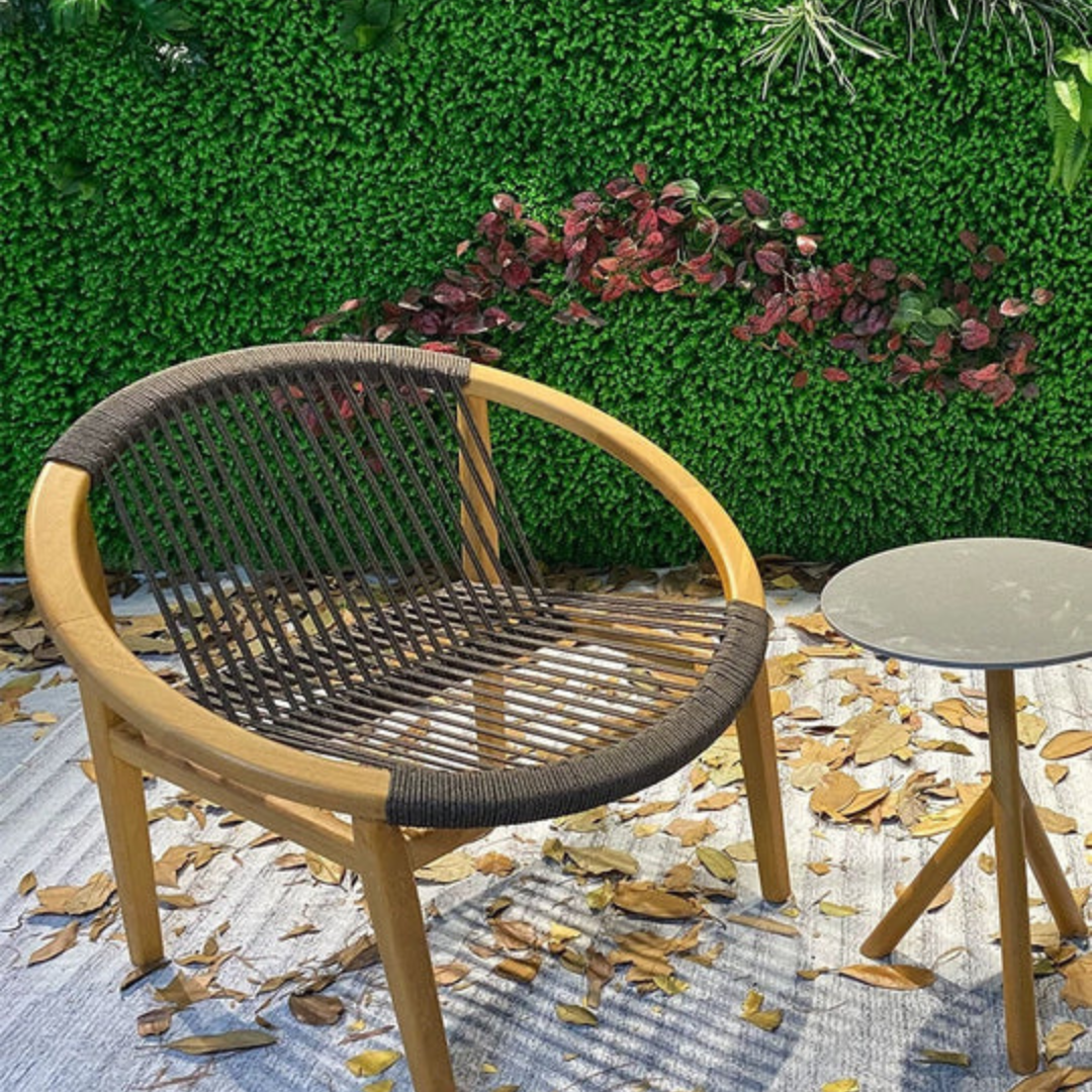 Ashwood Rope Outdoor Armchair - 4 Seasons Home Gadgets