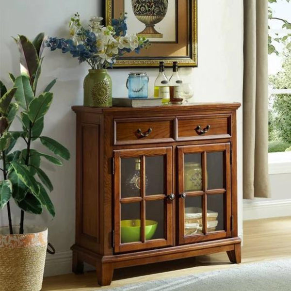 80-160cm Wide Ashwood Sideboard - 4 Seasons Home Gadgets