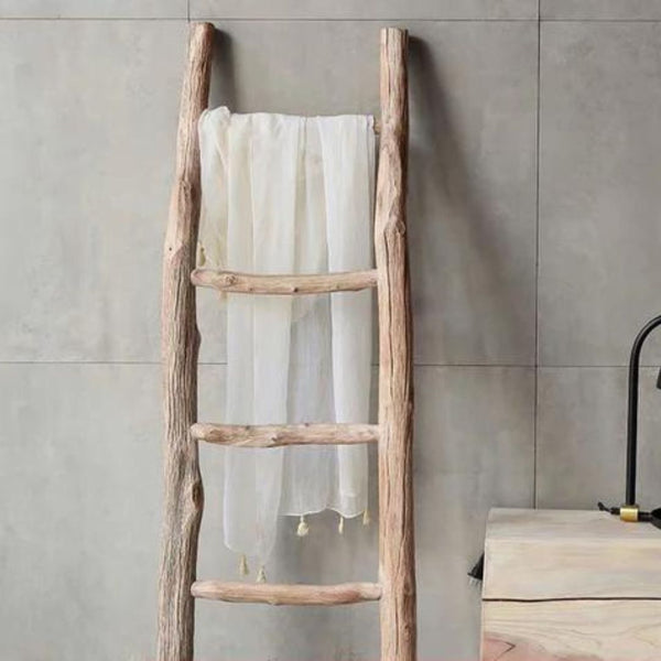 Solid Wood Blanket Ladder - 4 Seasons Home Gadgets