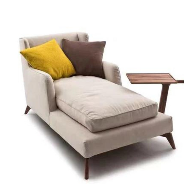 Two Arm Square Chaise Lounge - 4 Seasons Home Gadgets