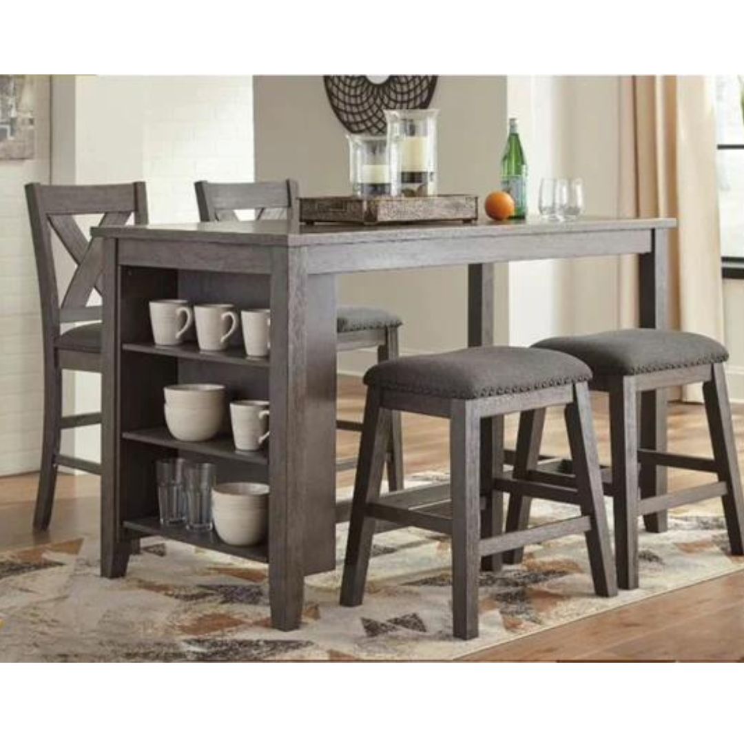 4 People Counter Height Dining Set - 4 Seasons Home Gadgets