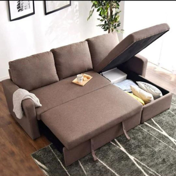 3 Piece Storage Chaise Sectional Sofa - 4 Seasons Home Gadgets