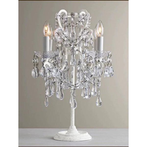 Andres Crystal Table Lamp - 4 Seasons Home Gadgets