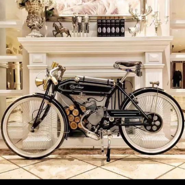 Luxury Vintage Motorized Bicycle - 4 Seasons Home Gadgets