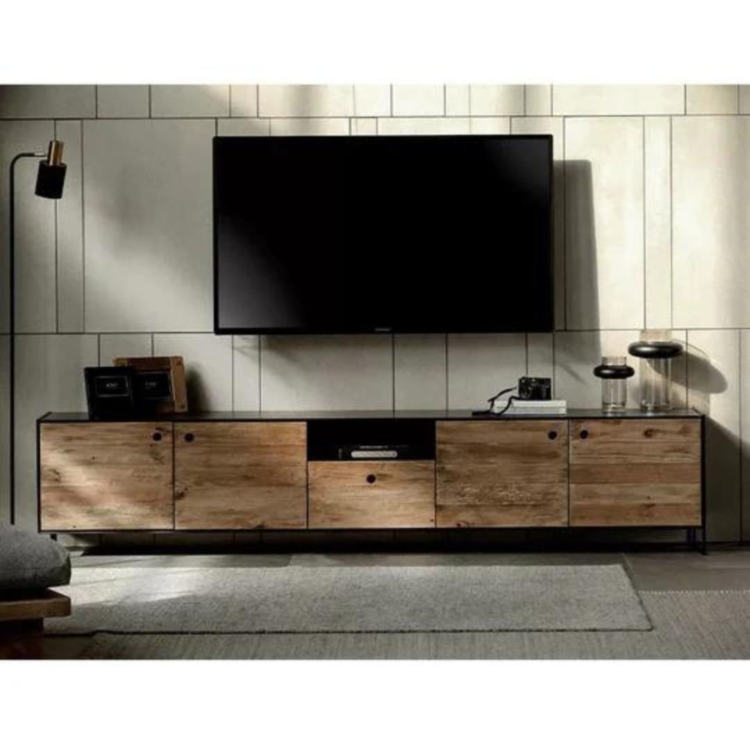 Harlem Pine TV Stand - 4 Seasons Home Gadgets