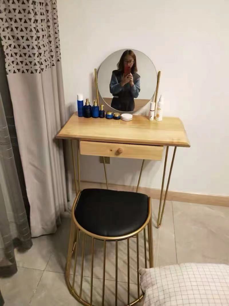 Vanity Set With Mirror Dressing Table Set - 4 Seasons Home Gadgets