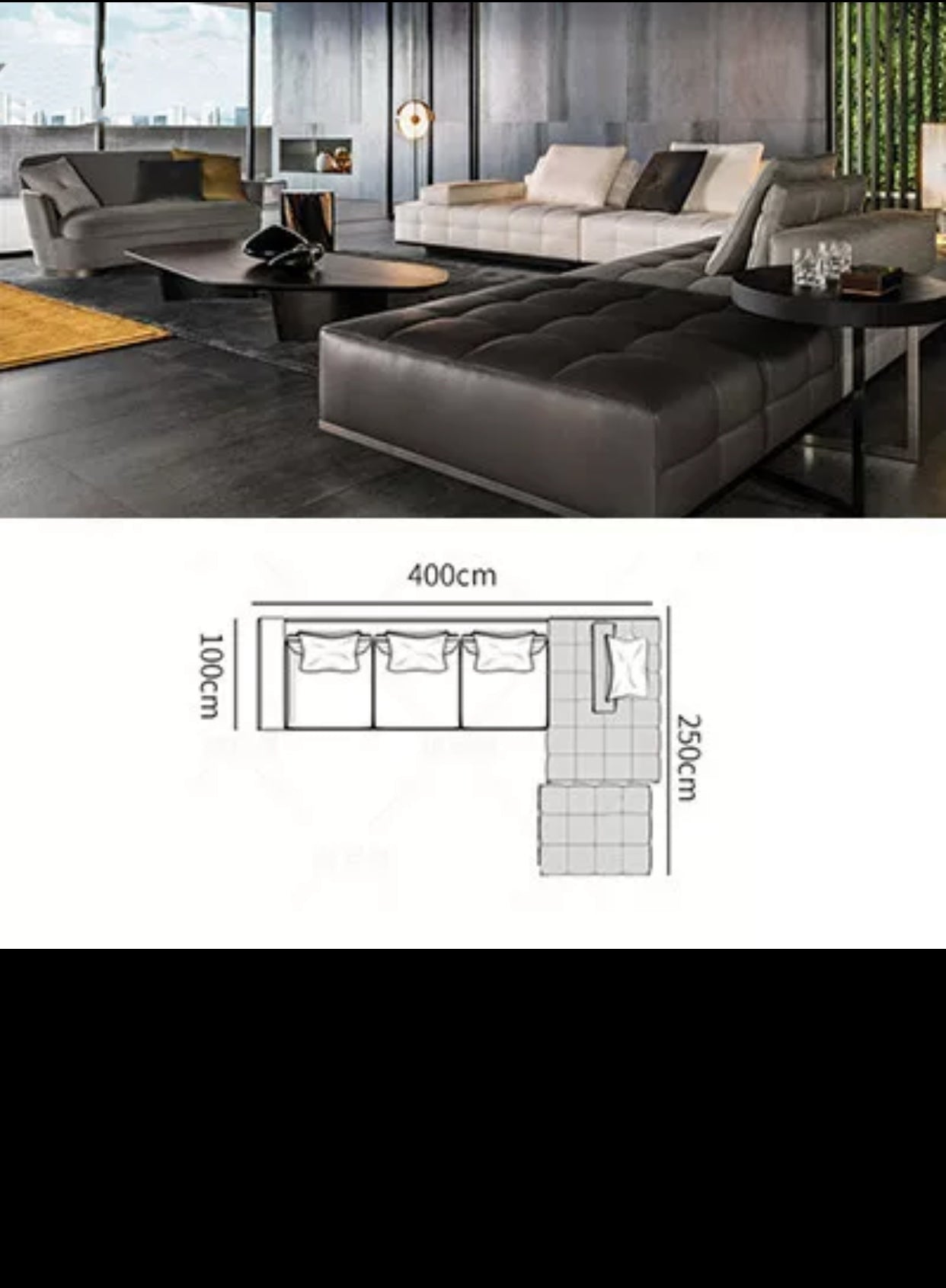 Velvet Upholstered Chaise Sectional - 4 Seasons Home Gadgets