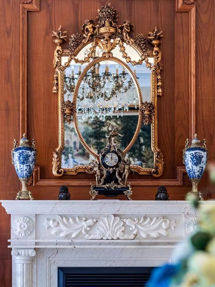 Versailles Ornate Glam Accent Mirror - 4 Seasons Home Gadgets