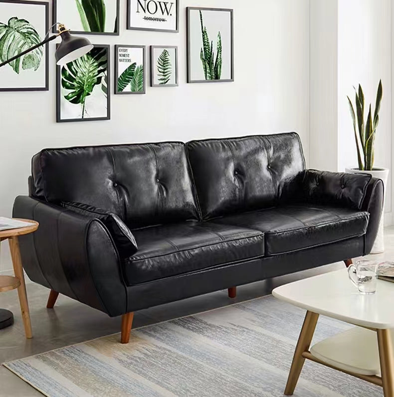 Vicente Square Arm Loveseat Sofa - 4 Seasons Home Gadgets