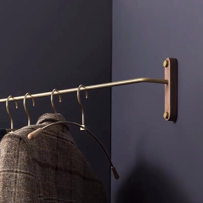 Wall Mounted Corners Clothes Rack Bar - 4 Seasons Home Gadgets