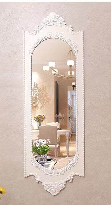 White Flourishing Mirror - 4 Seasons Home Gadgets