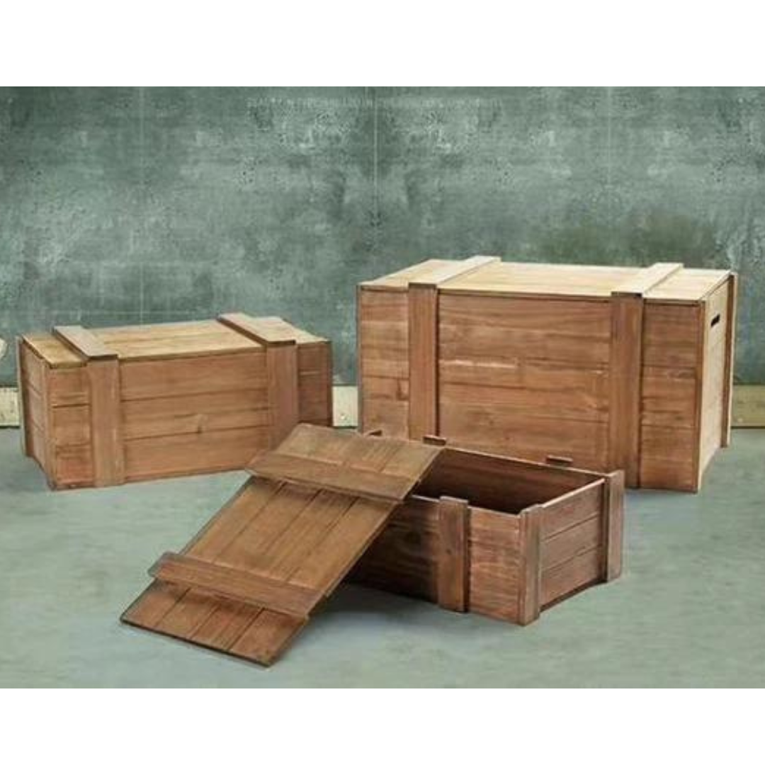 Wood Crate - 4 Seasons Home Gadgets