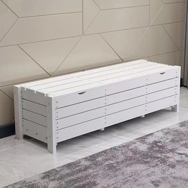 Wood Flip Top Storage Bench - 4 Seasons Home Gadgets