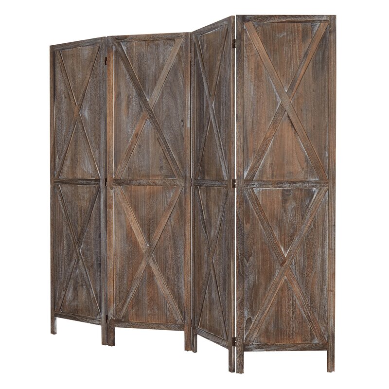 Wood Folding Room Divider - 4 Seasons Home Gadgets