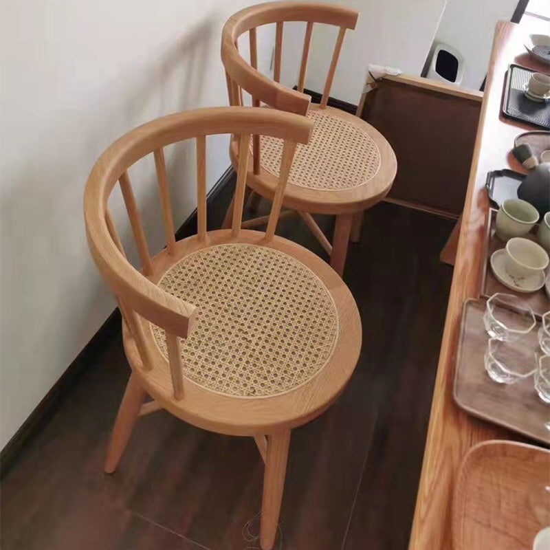 Wood Mesh Side Chair - 4 Seasons Home Gadgets