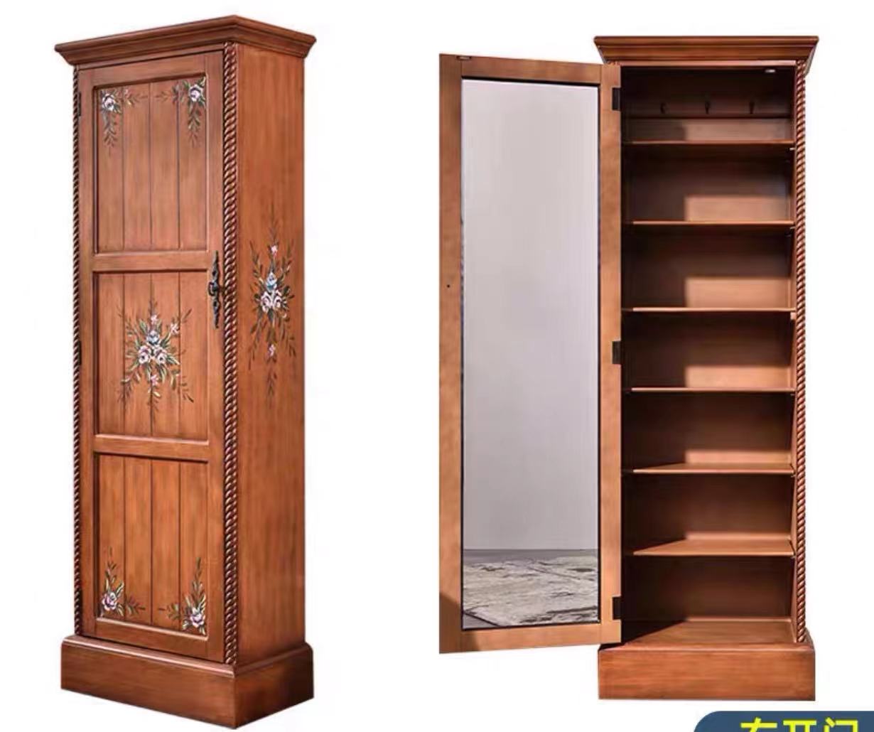 Wood Shoes Storage Cabinet - 4 Seasons Home Gadgets